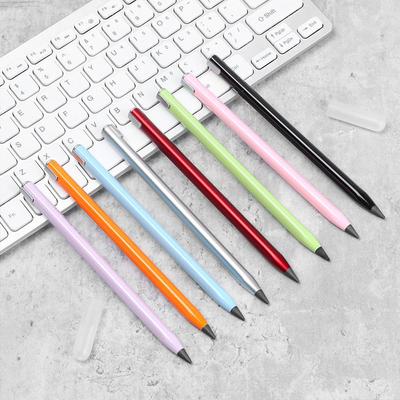 Δώρο Πολύχρωμη Μεταλλική Θήκη Στυλό Δεν Λερώνει Χωρίς Μελάνι Απεριόριστη Γραφή Μολύβι HB Αιώνιο Στυλό Χωρίς Μελάνι