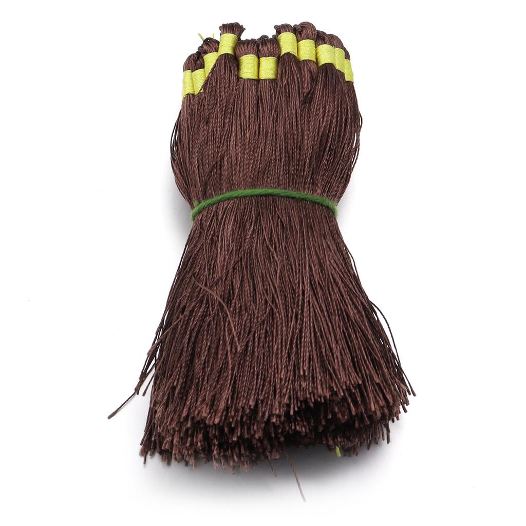100pcs/lot Big Hanging Tassel Colorful Tassel For DIY Craft Jewelry Making Souvenir Bookmarks Chinese Knots Decor Accessories