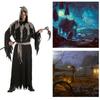 Kostým Šaty Hrůza Cosplay Strašidelná Tematická Párty Kostým Muži Ženy Děti Oblečení Dárek