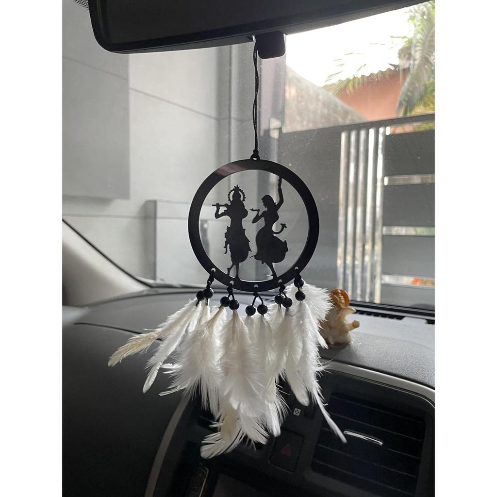 Acrylic Fancy Dream Catchers for Car Hanging Ornament | Elevate Car,Home,Office & Garden Decor | Divine God Elegance |