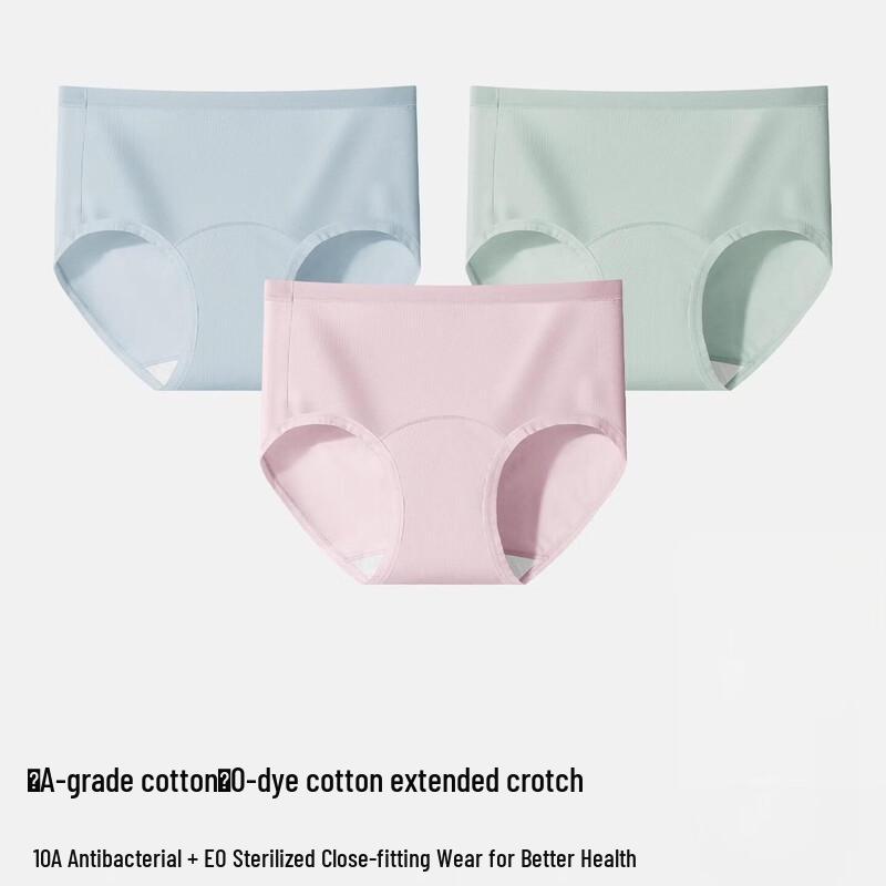 Women's Pure Cotton High-Waist Briefs