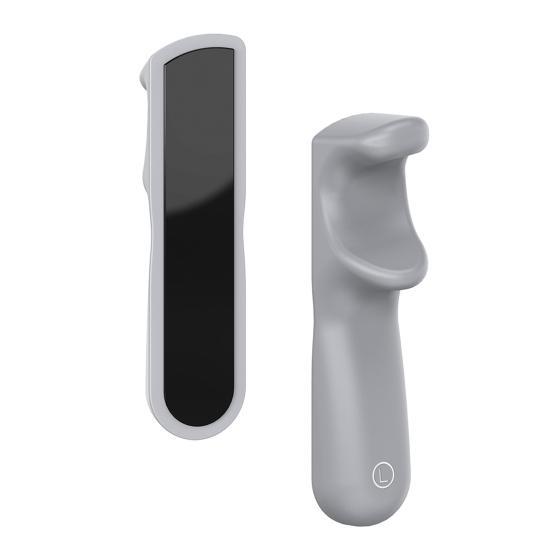 

Ручка для планшета, многоразовая удобная ручка, мини-кронштейн для геймпада для планшета, специальная ручка, игровые аксессуары серый