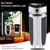Multifunctional 3 Leaf 60 LED Lights 5 Modes USB Rechargeable Solar Powered Lamp Outdoor Camping Light Waterproof Lighting
