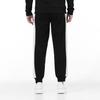 Puma Fleece Blocking Jogger Pants With Side Color Block And Knit Fleece Lining Men Bottoms Black 534938-01