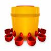 Automatic Poultry Waterer for Quail, Chicken, Duck, Goose Farm Animal Drinking Bowl Feeder