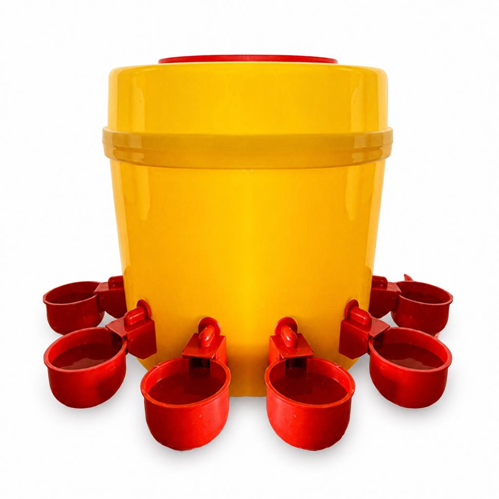 Automatic Poultry Waterer for Quail, Chicken, Duck, Goose Farm Animal Drinking Bowl Feeder