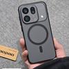 For OPPO Find X9S Pro Case Magnetic For MagSafe Matte Transparent Acrylic Skin Feel Cover For Oppo Find X9S Pro Shell Non-Slip