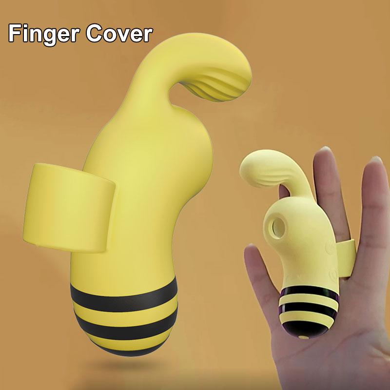 Cute Bee Oral Clit Sucking Vibrator for Woman 7 Modes Vibration Nipple Sucker Adult Sex Toys for Couples Female Masturbation