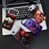 Gothic Vampire Scarlet Art Soft Phone Case for iPhone 15 16 17 Pro Max 17Air 16E 14 Plus 13 12 Mini Shockproof Cover Back Shell