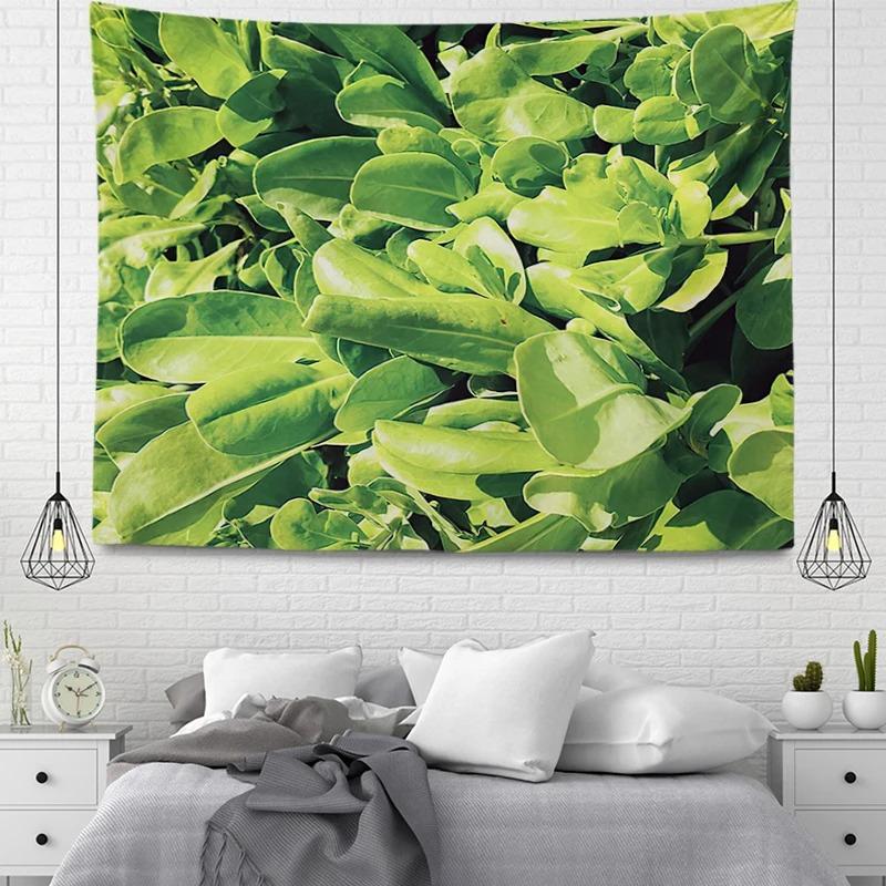 Flowers and Succulents Tapestry Home Wall Decoration Tapestry Office Living Room Tapestry