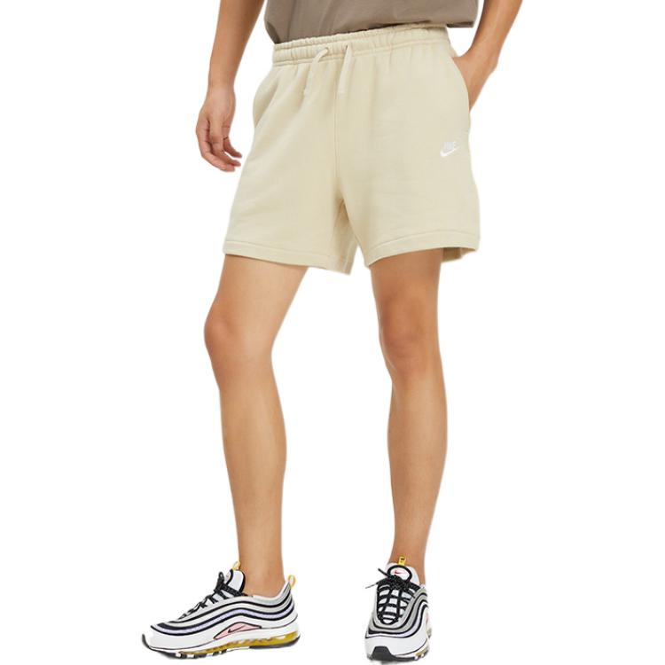 Nike Embroidered Logo Retro Athletic Drawstring Shorts Men Bottoms Off-White DQ4596-206