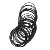 Rubber Material Watch Back Gasket Different Sizes Round Shape Watch Repairing Tool 500PCS/Bag 0.8mm Thickness Watch Gasket