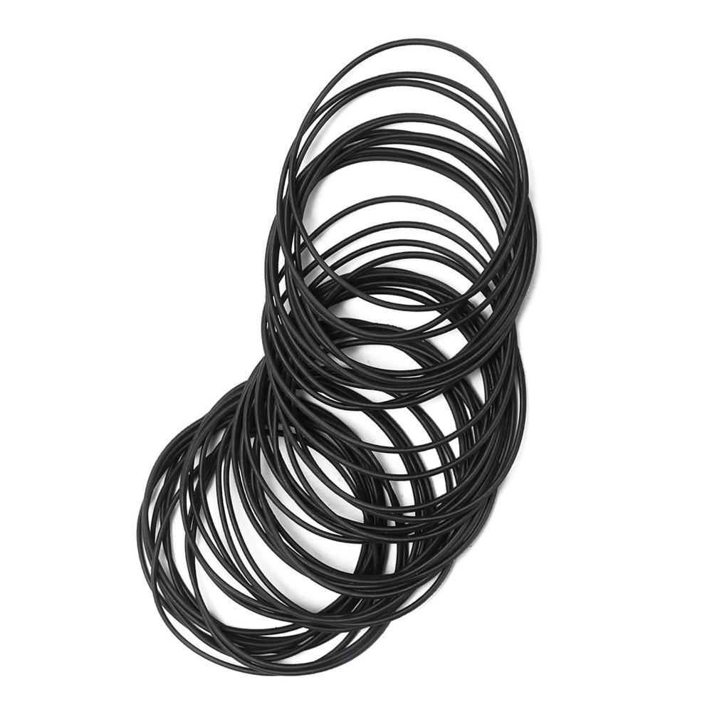 Rubber Material Watch Back Gasket Different Sizes Round Shape Watch Repairing Tool 500PCS/Bag 0.8mm Thickness Watch Gasket