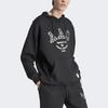 Adidas Originals Trefoil Aac Hoodie With Letter Embroidery Loose Long Sleeve Men Hoodie Black HZ0700