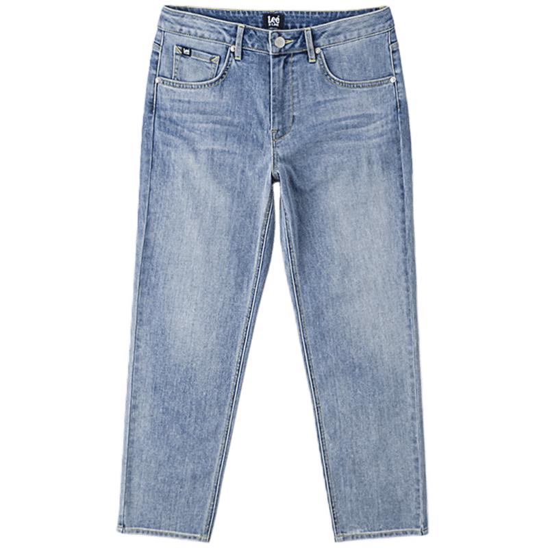 

Lee 413 Women s Cooling High-Waist Straight Leg Jeans 25