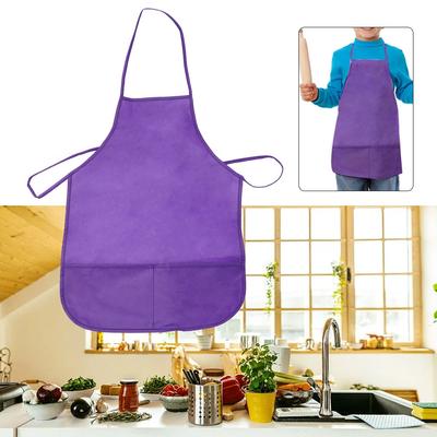 Waterproof Junior Chef Apron Cooking Kids Child School Arts Crafts Painting New
