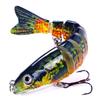 12,8 cm/18 g Esca bionica Simulazione Occhi di pesce Colore brillante Aspetto realistico Gancio triplo flessibile Design Colorato Esca con esca da pesca altamente simulata