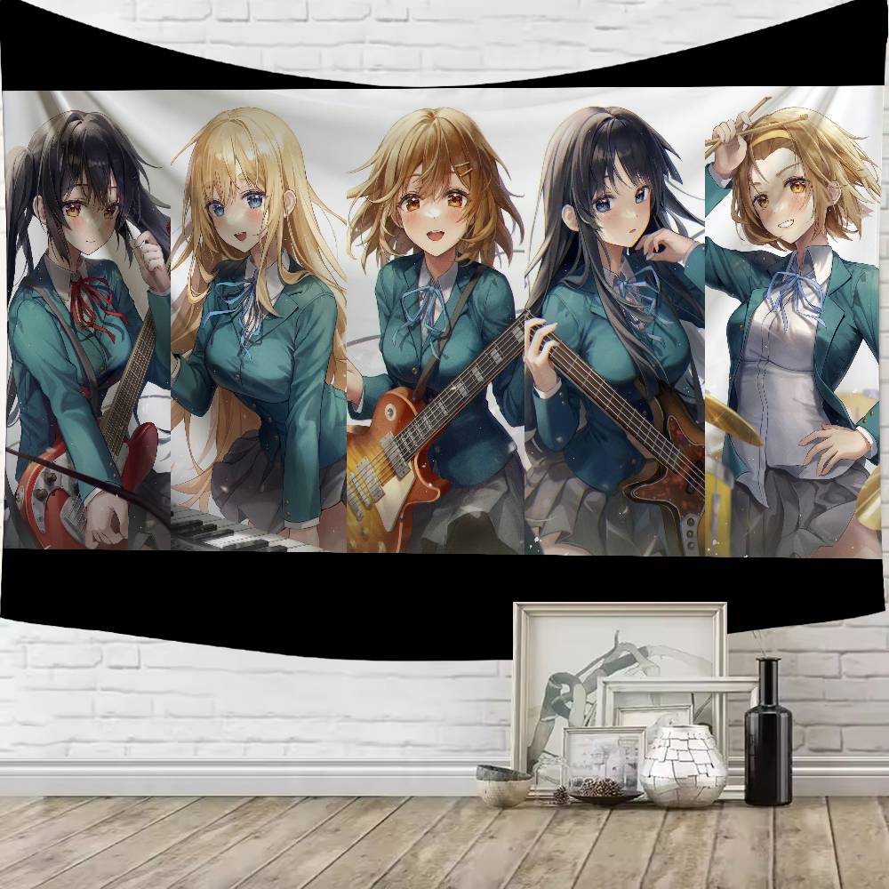 Cute Hot Girl Fashion Anime KKONS Tapestry Living Room Bedroom Gamer Room Decoration Large Luxury Tapestry