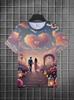 Men'S 3D Digital Print T-Shirt LOVE Graphic Tee Round Neck Casual Shirt For Everyday & Formal Wear Summer Short Sleeve Tees