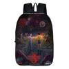 Stranger Things 3 School Bag Strangerthings3 Cartoon Backpack Student Green Shoulders