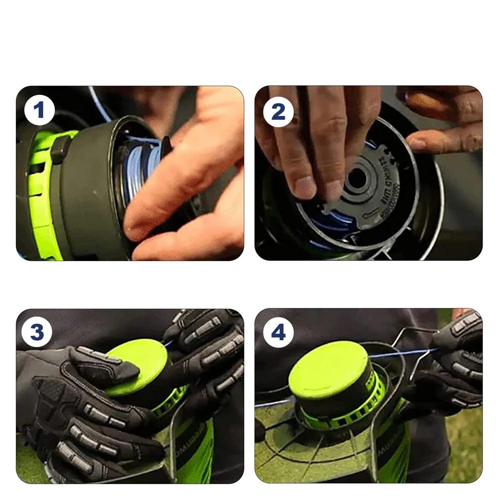 Spare Spool Replacement For Parkside Cordless Grass Trimmer PRTA 20-Li C3 IAN351753 Brushcutter Spools Garden Tool Parts