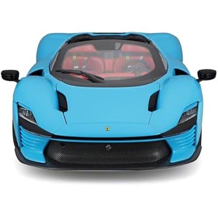 Modèle réduit - BBURAGO - FERRARI SIGNATURE - Daytona SP3 - Bleu - Réplique ultra détaillée
