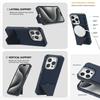Magnetic Charging Case for iPhone 17 16 15 14 13 Pro Max 16e 16 15 Plus Shockproof Kickstand Phone Cases Luxury Stylish Cover