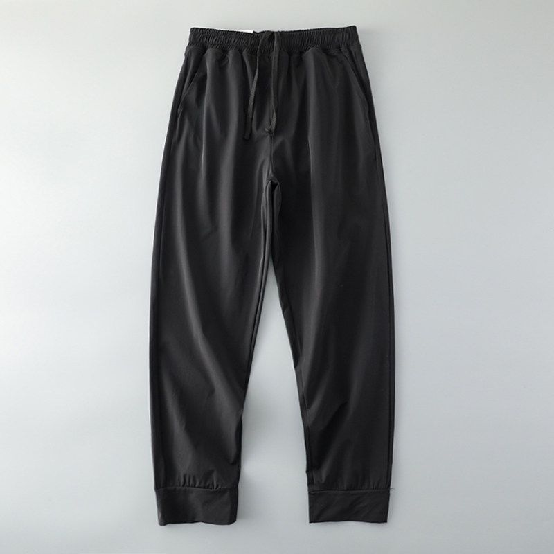 Quick-Drying Woven Breathable Ice Silk Export Men's Sweat Pants