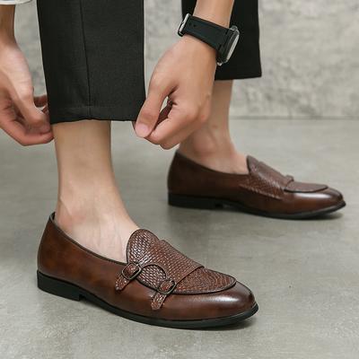 Italy Men Casual Shoes Spring Leather Loafers Office Shoes For Men Driving Moccasins Comfortable Slip On Party Fashion Shoes Men