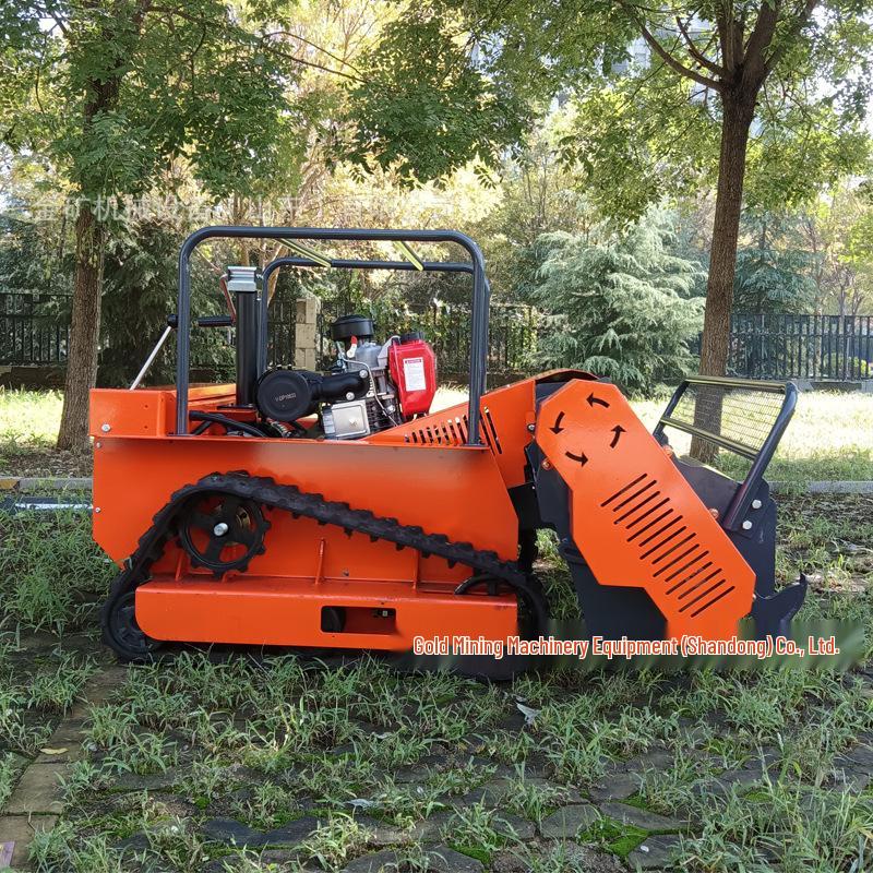 Indonesian Diesel Crawler High-Power Intelligent Orchard Mower