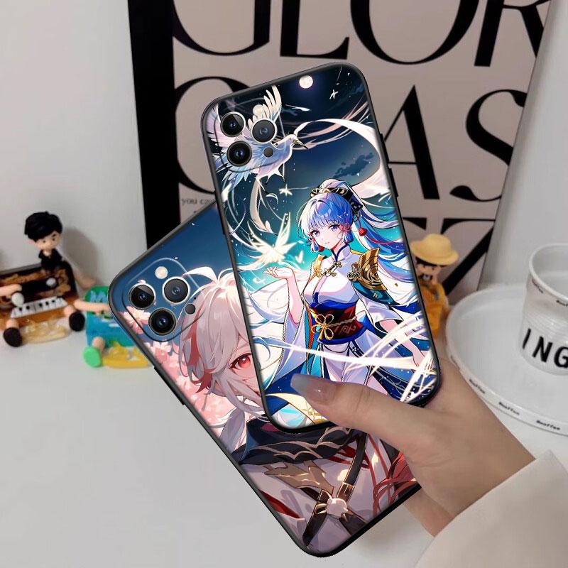 Genshin Impact New High-End Shell Phone Case for Xiaomi Poco M4 M5 M6 M7 X3 X6 X7 F8 Ultra Pro GT NFC