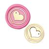 10Pcs Embossed Seal Stamp Head Scrapbooking Stamp Head for Appreciation Card Invitations Envelope Embellishment