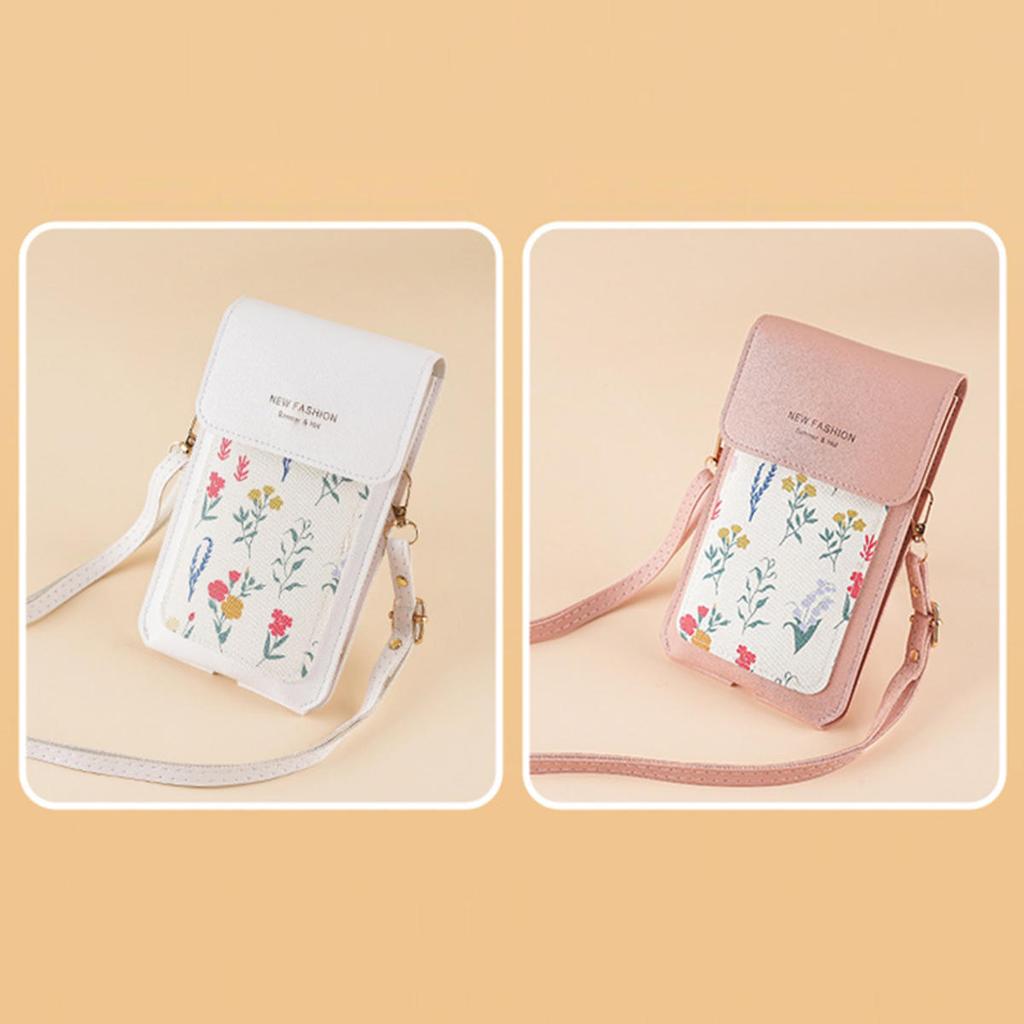 Women Bags Soft Leather Wallets Touch Screen Cell Phone Purse Crossbody Shoulder Strap Handbag for Female Cheap Women's Bags