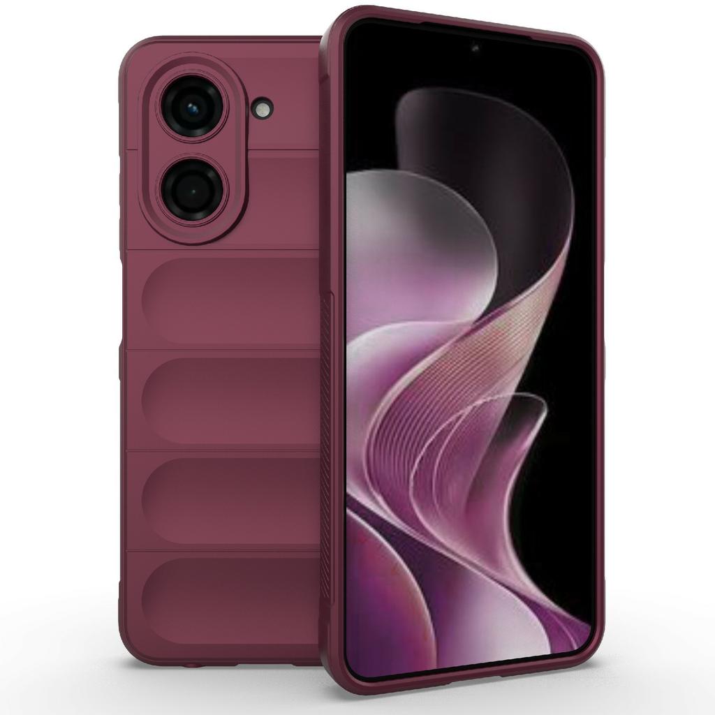Pro Xiaomi Redmi A5 4G (171,7 mm)/Poco C71 4G Pouzdro Odolné proti pádu Měkké TPU Robustní Zadní kryt na telefon