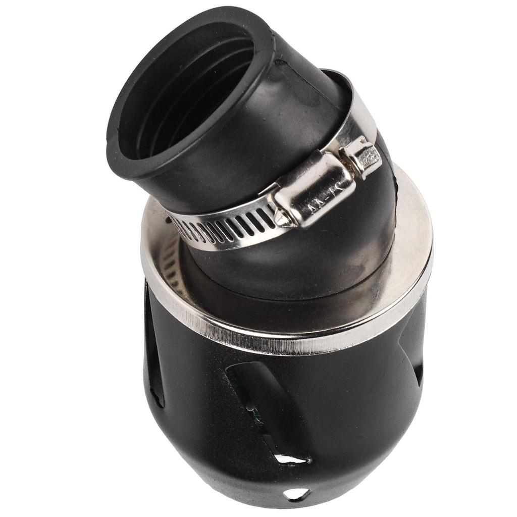 Motorcycle Air Intake Filter Power Filter Air Cold Air Filter 35mm Diameter 45°