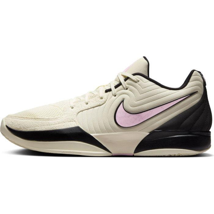 FD7327-100 Nike Ja 2 Coconut Milk Black Apricot Agate Pink (Men's)