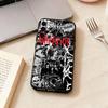 American S-SlipKnot Band Phone Case Black Silicone Soft For Samsung Galaxy A73,A72,A71,A70,A53,A52,A51