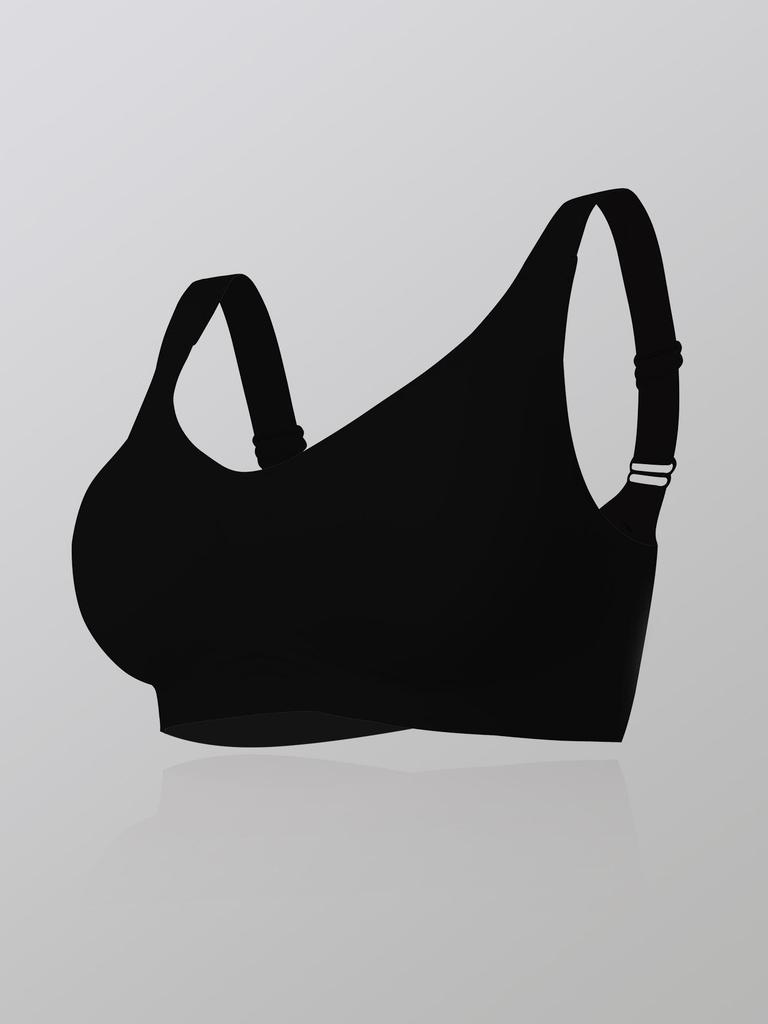 Seamless Wireless Women's Underwear with Removable Pads, European and American Sizes