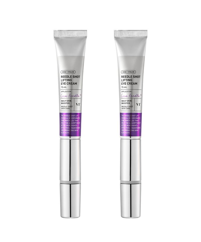 VT Riddle Shot Lifting Eye Cream 15ml x 2 (Ultra-fine Vibration Eye Cream)