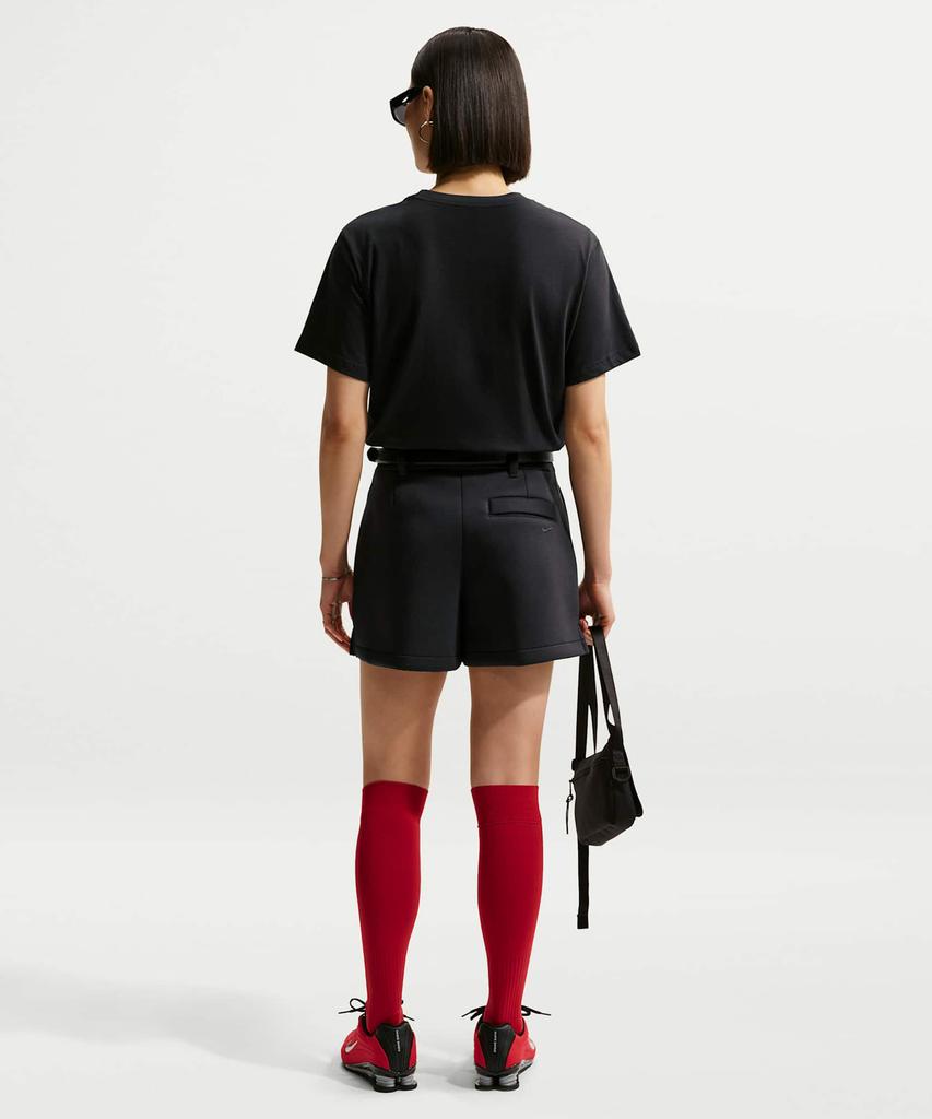 NIKE Sportswear Oversized Short Sleeve T-Shirt (Plus Size) W - Black:White / Ih7602-010