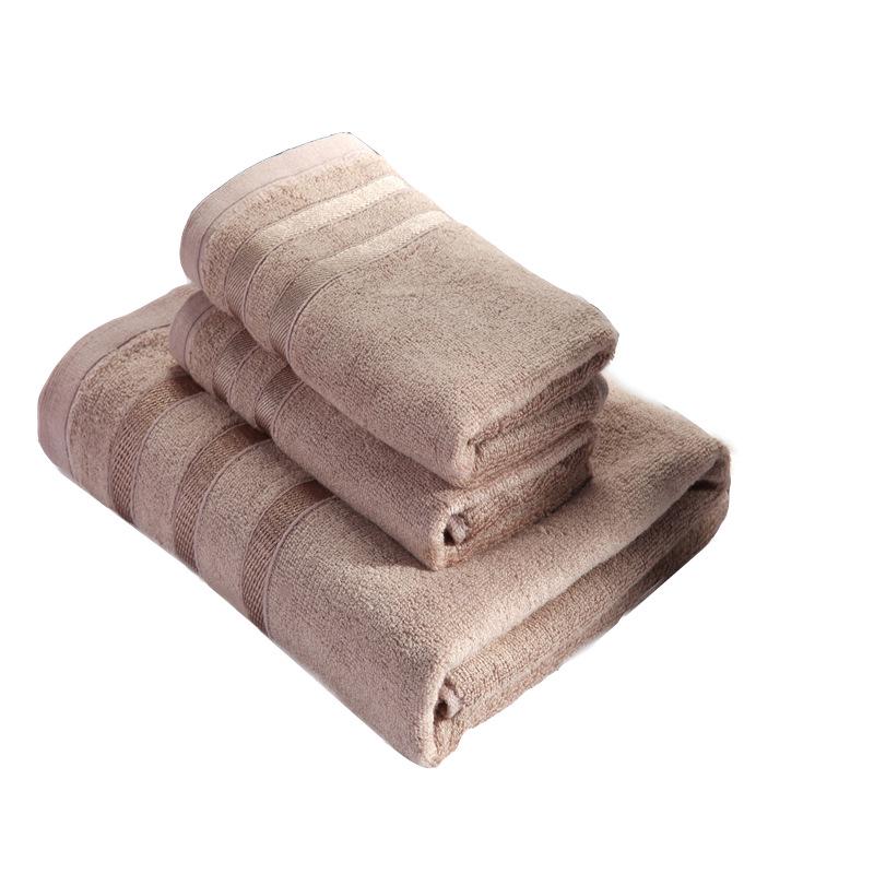 Bamboo Fiber Bath Towel Set: Soft, Absorbent, Antibacterial Three-Piece Set