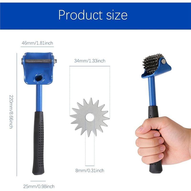 ABBP-Bench Grinder Wheel Dresser Star Blade Grinding Wheel Truer Carbide Star Wheel Dresser With Handle