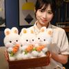Anime Cartoon Kawaii Rabbit Plush Toys Large-Sized Plush Pillow Cute Carrot Bunny Dolls Girlfriend'S Valentine'S Day Gifts
