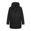 Ferraromilano Detachable Hood Down Topper Black (Am0Etp40139)