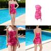 Sexy Summer Dress For Women With Floral Print And Slipon Style For Casual Wear