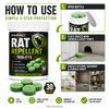 Plant-Based Scent Pellets - Repels Mice and Rats In Kitchen, Basement, Storage