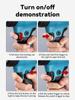 18V Heat Gun Shrink Wrapping Tool Hot Air Gun Air Dryer Soldering Thermal Blower with LED display, Tool only, No battery
