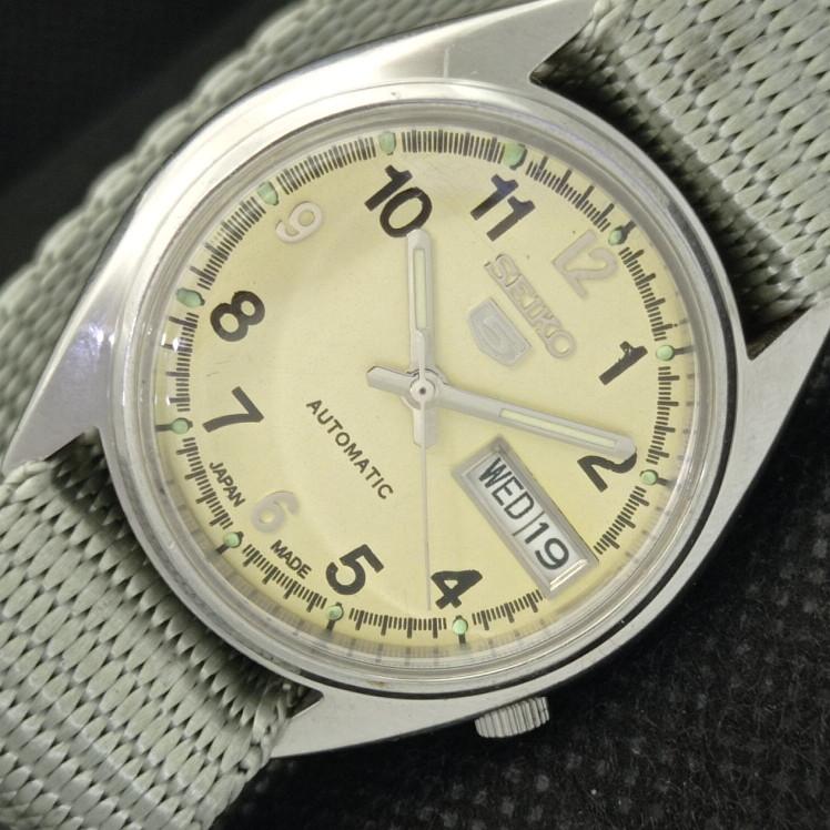 

Б/У винтажные мужские часы SEIKO 5 AUTOMATIC JAPAN с функцией день/дата 612-a319050-2 SKU612-a319050