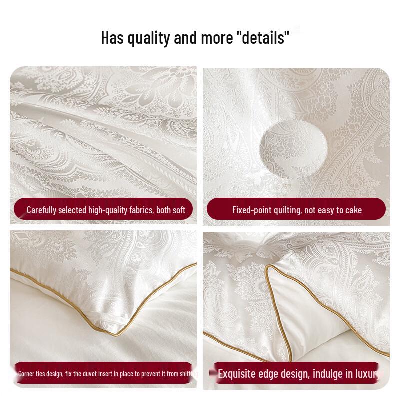 Heng Yuan Xiang Class A Mulberry Silk Jacquard Quilt