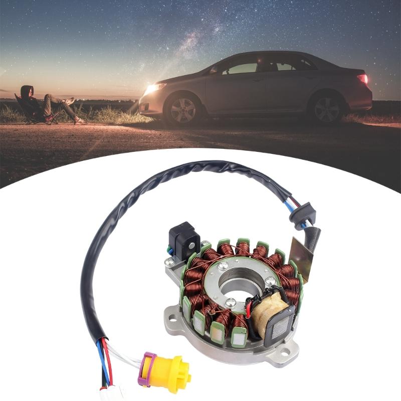 Motorcycle Generator Magnetor Stator Ignition Coil Replacement Stator Magnetor Plate for 250cc JS250 250 Easy to Install